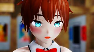 MMD Can't Stop Me Femboy Dick Slip Tease Dance