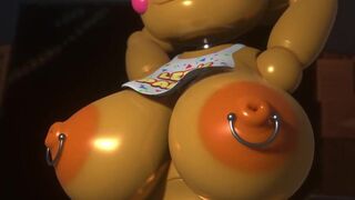 A Big Chicken showing off her Big Assets