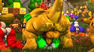 Bowser And Yoshi Fuck