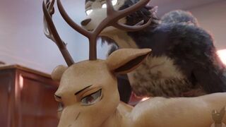 Louis x Legoshi in Anatomy Lesson