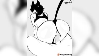 Cat girl (Someone's OC) - Day 22 (Tunkychunky69)