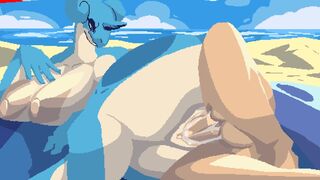 Lapris at the Beach~Enjoy the summer with your favorite Pokemon~