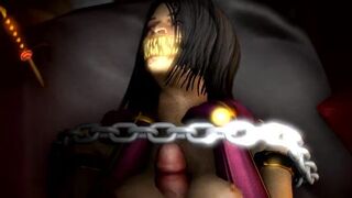mileena restrained and titty fucked