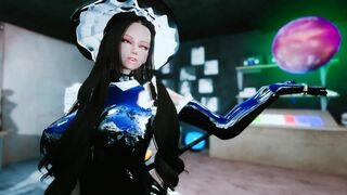 Skyrim - Absorbing Monster Spirit's Latex Witch