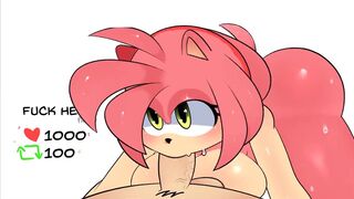 Amy Blowjob [mishythesheep]