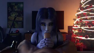 Widow Christmas Blowjob [VGErotica]