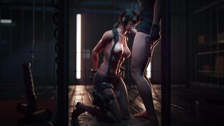 Quiet Blowjob (Topless)[VGErotica][4K]