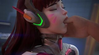 Slapping D.va [FPSBlyck]