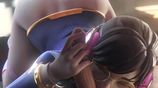 D.va With Her Teacher [FPSBlyck]