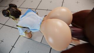 [4K] Chun-Li Fucked By Horseguy (No Watermark) [Rekin3D]