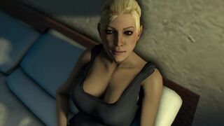 cassie cage handjob blowjob