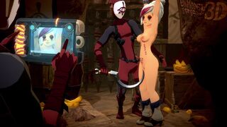 Purah Interrogation (BodyWriting)[OnModel3d]