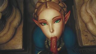 Zelda blowjob