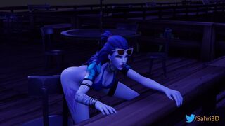 Widowmaker enjoys the summer