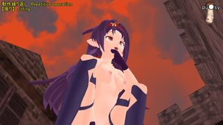 SAO Yuuki Is Hypnotized And Threatened To Be Sexual