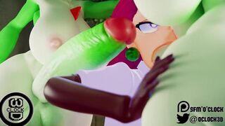 Futa Gardevoir & Jessie (Pokemon) [SFMoClock]
