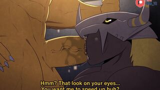 [Bna_v5] Blackwargreymon x Wargreymon