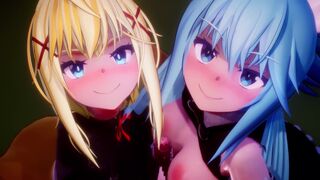 [4K]konosuba rain bonus