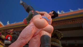 Chun-li post-fight move