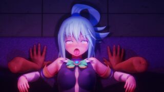 [4K]Aqua And A Kotatsu Bonus