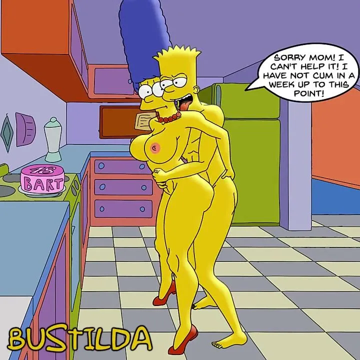 Marge Simpson as Lois porn