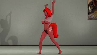 Dylan’s Friend: Rage does a sexy dance & show