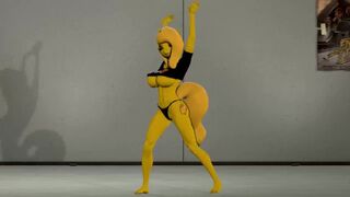 Dylan’s Friend: Golden Lust does a sexy dance & show