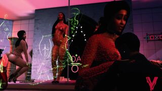 Sims 4 - The Crypt of Lust (lustful vampire strippers)