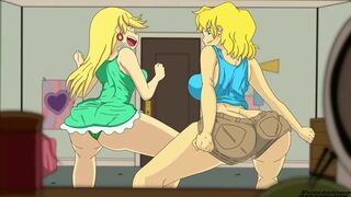Leni and Lori loud  Tweking   (kurotatsuo)