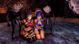 Genshin Impact HMV - MILFS mate with hilichurls