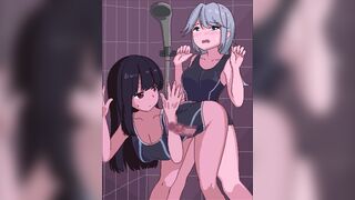 Hetakuso Hekoheko de Tairyō-Chū Dashi Futanari-Chan V2