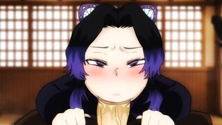 Shinobu blowjob