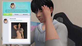 The Sims 4 - My Girlfriend's Secret Account