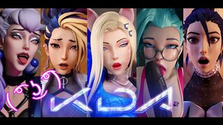 [PMV] Drum Go Dum (K/DA but with ( ͡° ͜ʖ ͡°) stuff) - Rondoudou Media