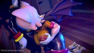 Rouge blowjob Shadow