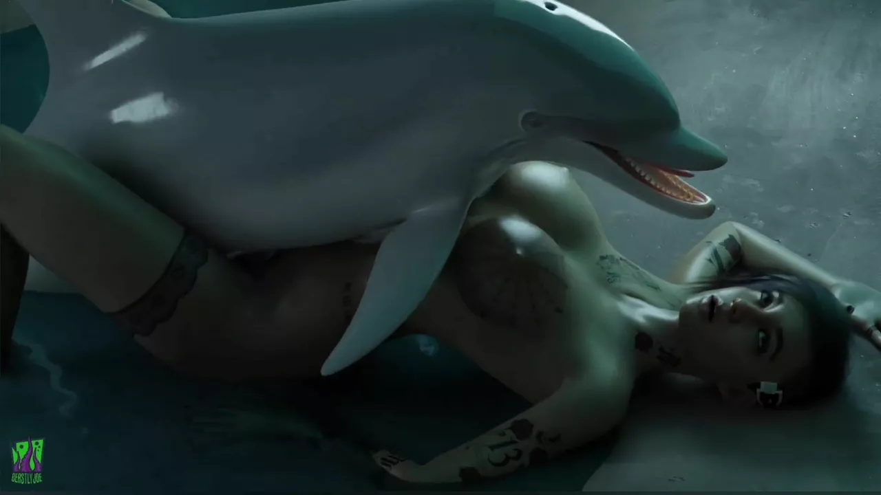 Dolphin fucks Judy in Night City [FULL][BeastlyJoe]