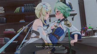 A Night in Mondstadt - Happy Accident part 2(no sound)