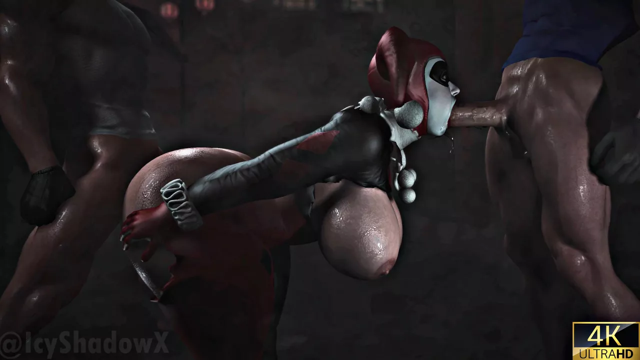 Sexually broken spit roast