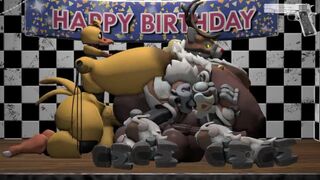 Withered Chica tempted by orisa reno