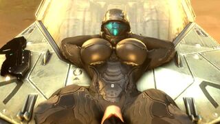 Halo Spartan filled with cum