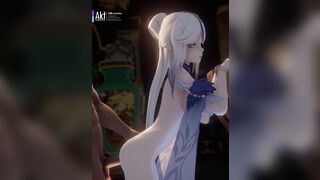 Sex after party with Ningguang