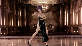 Honkai Impact Mei Raiden Sex and Dance Black Apron