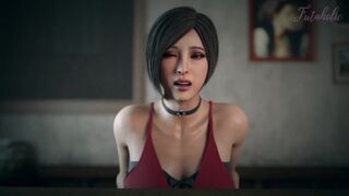 Ada getting stuffed by Jill