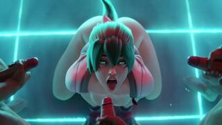 3D Ahegao Compilation