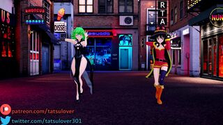 【R-18 MMD】T-ara - Number 9 - Tatsumaki & Megumin
