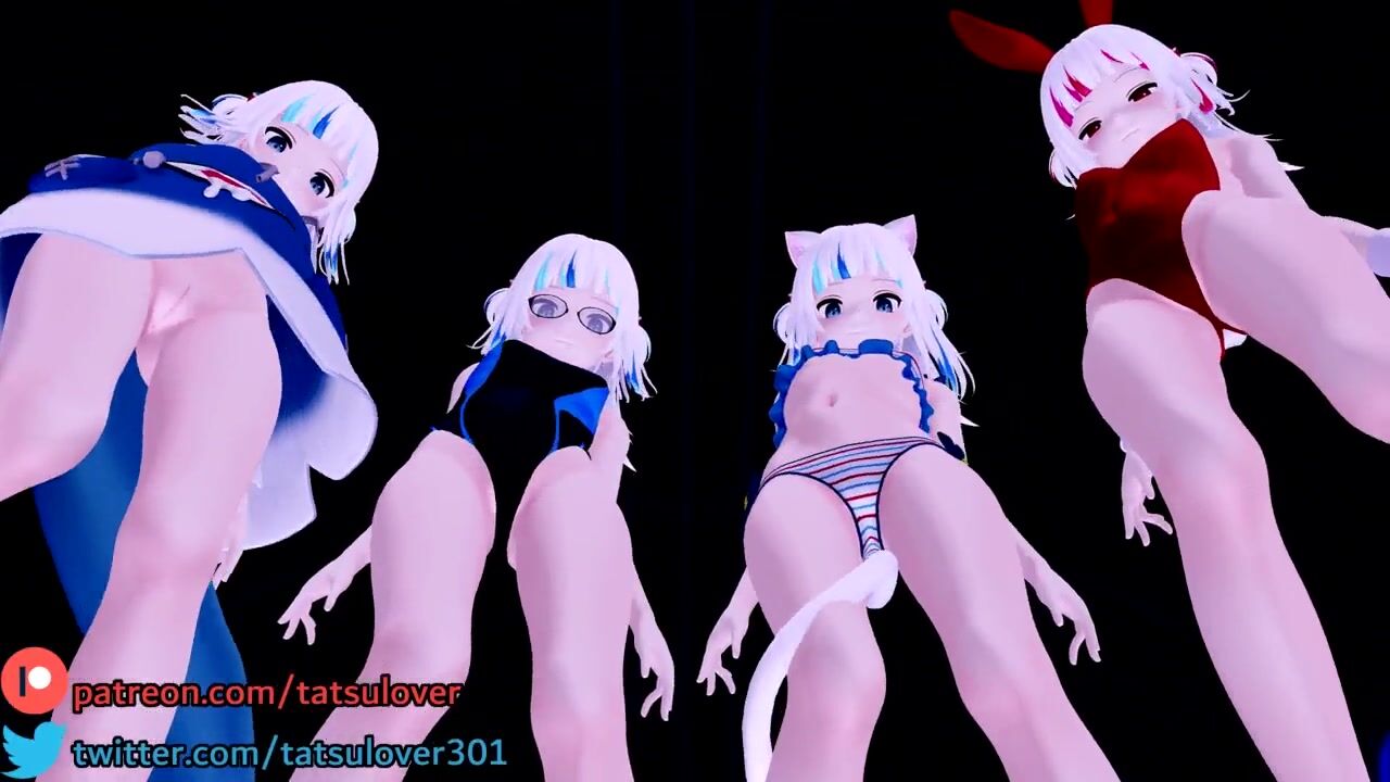 【R-18 MMD】Ghost Dance - Gawr Gura