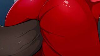 Asuka is fucked in a Beautiful Dress. (Sound)