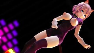 [4KMMD]Short Hair Girl PiNK CAT