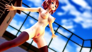 [4KMMD]Short Hair Girl School Search