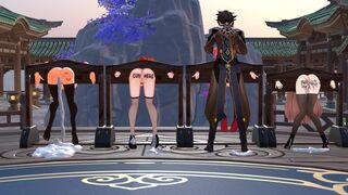 Zhongli enjoying the view